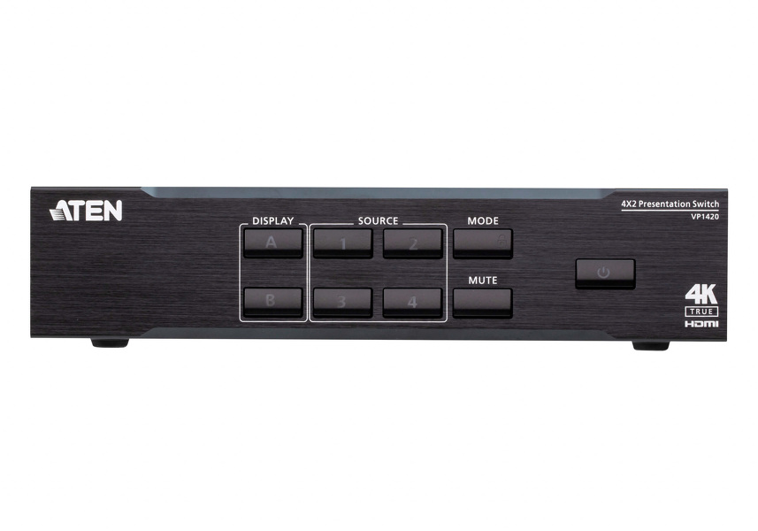 Zdjęcie produktu: ATEN 4x2 True 4K Matrix Switch VP1420-AT-G
