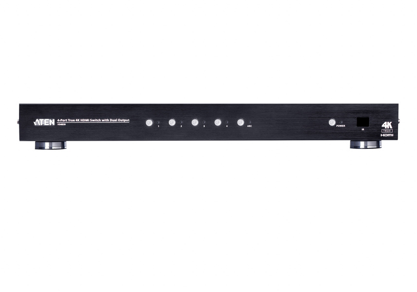 Zdjęcie produktu: ATEN 4-Port True 4K HDMI Switch VS482B-AT-G