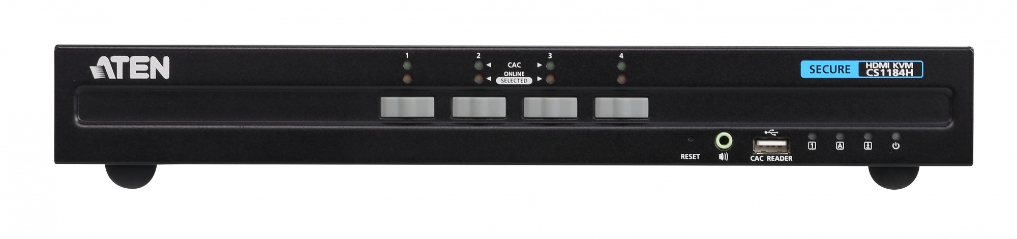 ATEN 4-Port USB HDMI KVM Switch CS1184H-AT-G ATEN 4-Port USB HDMI KVM Switch CS1184H-AT-G