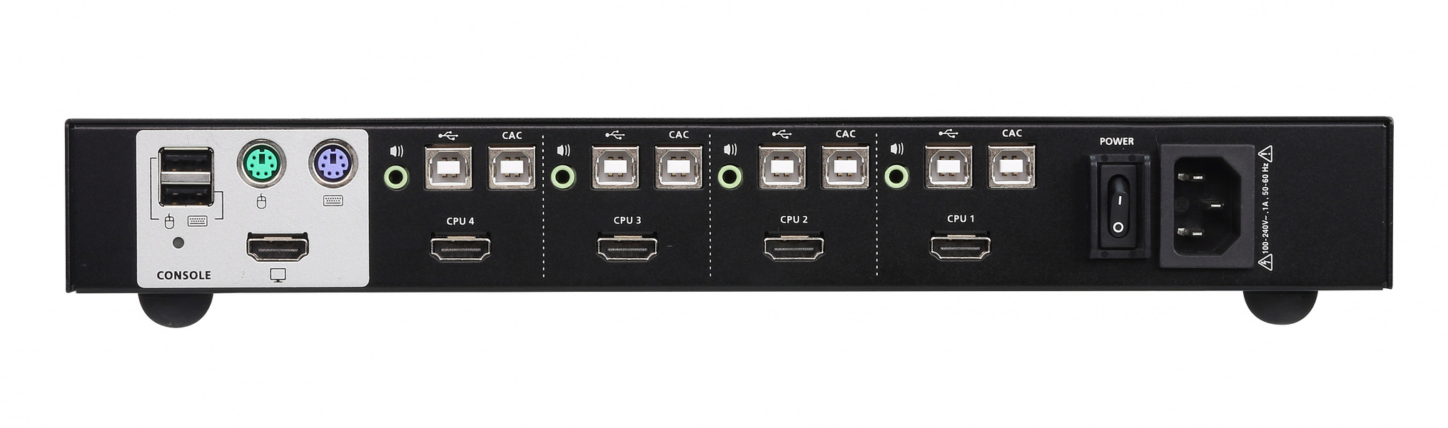 Zdjęcie produktu: ATEN 4-Port USB HDMI KVM Switch CS1184H-AT-G Zdjęcie produktu: ATEN 4-Port USB HDMI KVM Switch CS1184H-AT-G