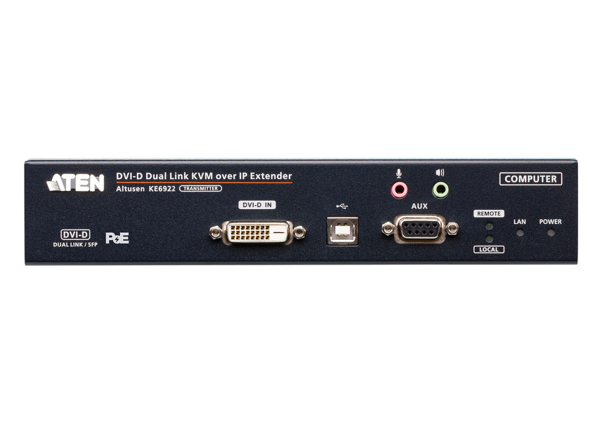 Zdjęcie produktu: ATEN 2K DVI-D Dual-Link KVM IP KE6922T-AX