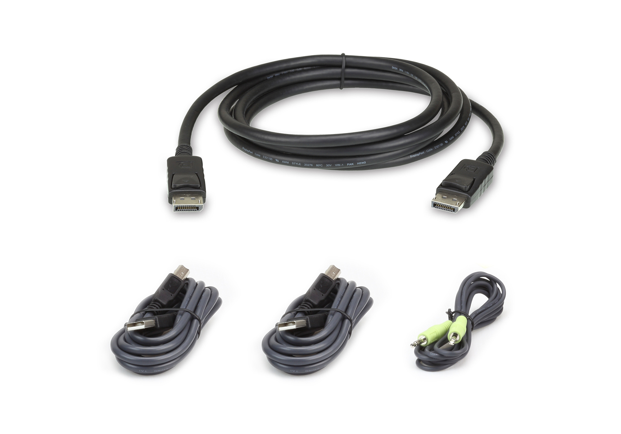 ATEN 1.8M USB DisplayPort KVM 2L-7D02UDPX4