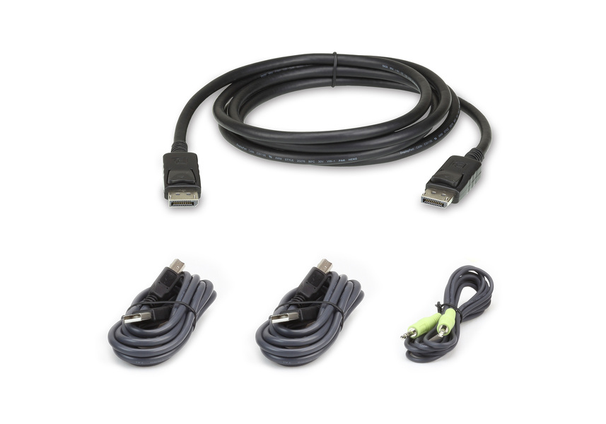 Zdjęcie produktu: ATEN 1.8M USB DisplayPort KVM 2L-7D02UDPX4