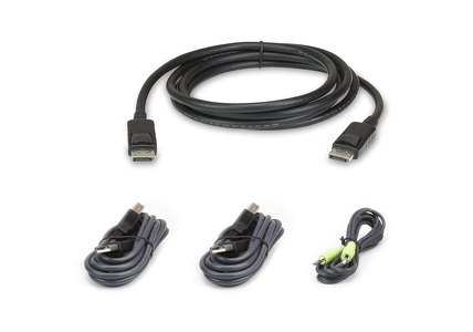 Miniatura produktu: ATEN 1.8M USB DisplayPort Secure KVM Cable Kit 2L-7D02UDPX4