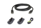ATEN 1.8M USB DisplayPort Secure KVM Cable Kit 2L-7D02UDPX4