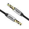 Miniatura zdjęcia: Kabel audio Baseus Yiven M30 miniJack 3,5mm 1 m srebrno-czarny (CAM30-BS1) Miniatura zdjęcia: Kabel audio Baseus Yiven M30 miniJack 3,5mm 1 m srebrno-czarny (CAM30-BS1)