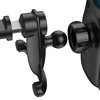 Miniatura zdjęcia: Samochodowy uchwyt grawitacyjny do telefonu Baseus Milky Way z ładowarką indukcyjną Qi 15W (czarny) (WXHW02-01)