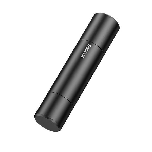 Zdjęcie produktu: Akcesorium samochodowe Baseus 2w1 młotek do szyb + nóż do pasów (szare) (CRSFH-0G)