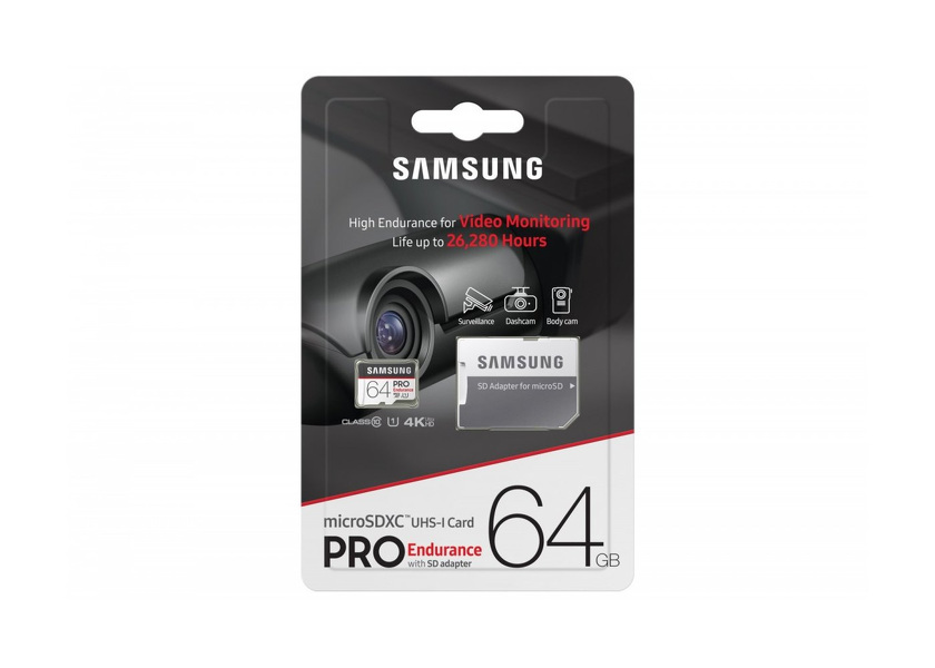 Zdjęcie produktu: Karta Samsung 64GB microSDXC Pro Endurance 100/30 MB/s