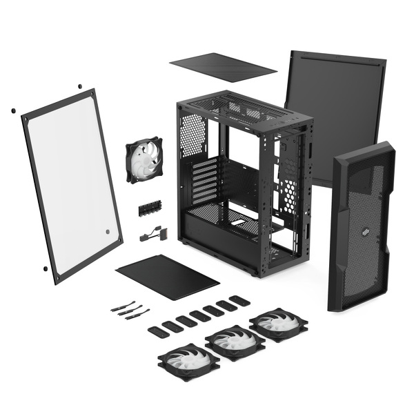 Zdjęcie produktu: SilentiumPC Regnum RG6V EVO TG ARGB Pure Black (SPC262)