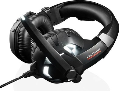 Miniatura produktu: Modecom SŁUCHAWKI NAGŁOWNE Z MIKROFONEM VOLCANO SHIELD S-MC-849-SHIELD