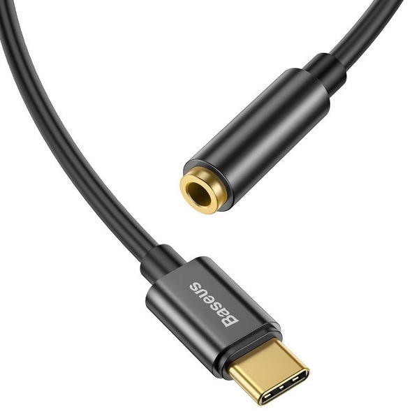 Zdjęcie produktu: Adapter Audio Baseus L54 TYP-C + minijack 3,5mm (czarny) (CATL54-01)