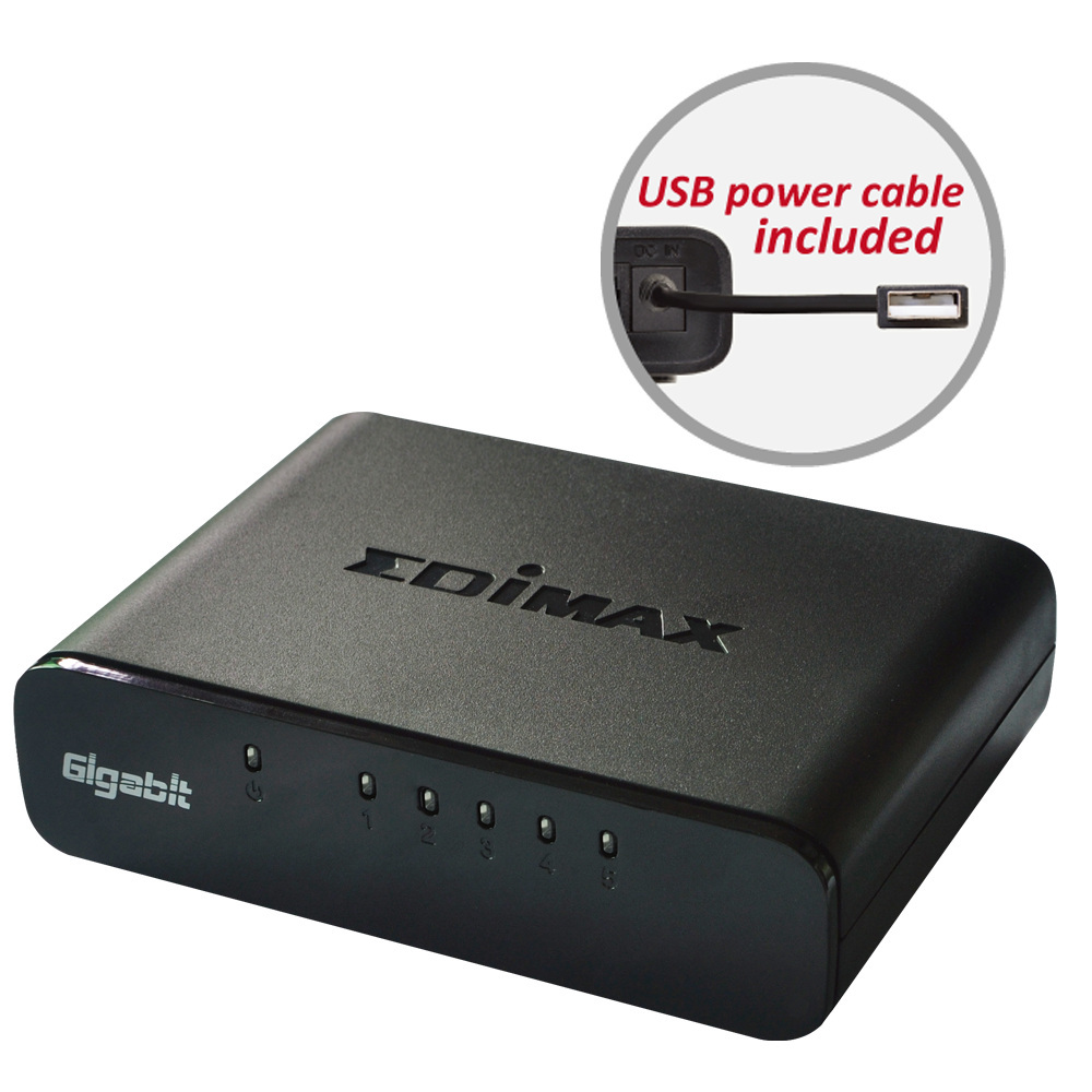EDIMAX ES-5500G V3 Switch 5-portowy gigabit
