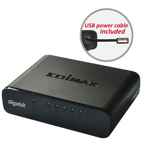 Miniatura produktu: EDIMAX ES-5500G V3 Switch 5-portowy gigabitowy