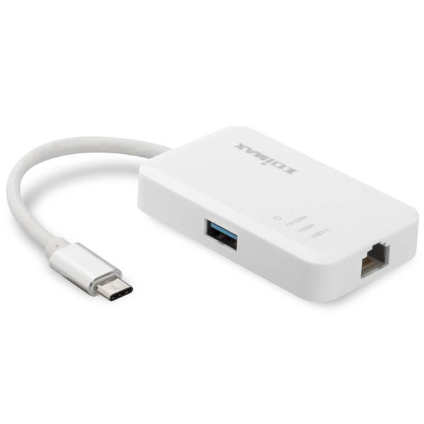 Zdjęcie produktu: EDIMAX EU-4308 Adapter USB-C LAN Gb+3 x USB