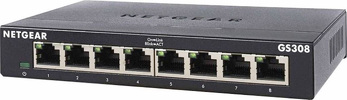 NETGEAR 8PT GIGE UNMANAGED SW 300-SERIES