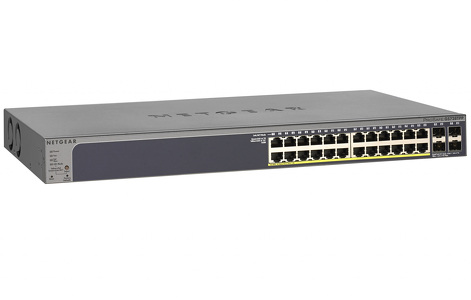 Miniatura produktu: NETGEAR 28PT GE POE+ SMART SWITCH Miniatura produktu: NETGEAR 28PT GE POE+ SMART SWITCH