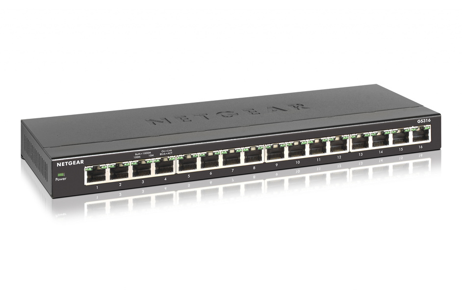 Zdjęcie produktu: NETGEAR 16PT GE UNMANAGED SWITCH SOHO
