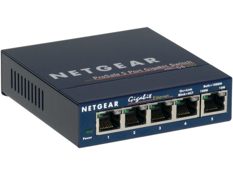 Zdjęcie produktu: NETGEAR 5PT COPPER GIGABIT SWITCH