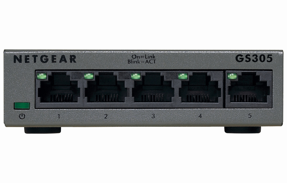 Zdjęcie produktu: NETGEAR 5PT GIGE UNMANAGED SW 300-SERIES