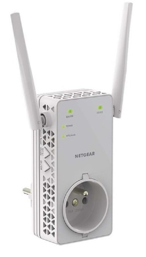 Miniatura produktu: NETGEAR AC1200 WALLPLUG PASSTHRU EXTENDER Miniatura produktu: NETGEAR AC1200 WALLPLUG PASSTHRU EXTENDER