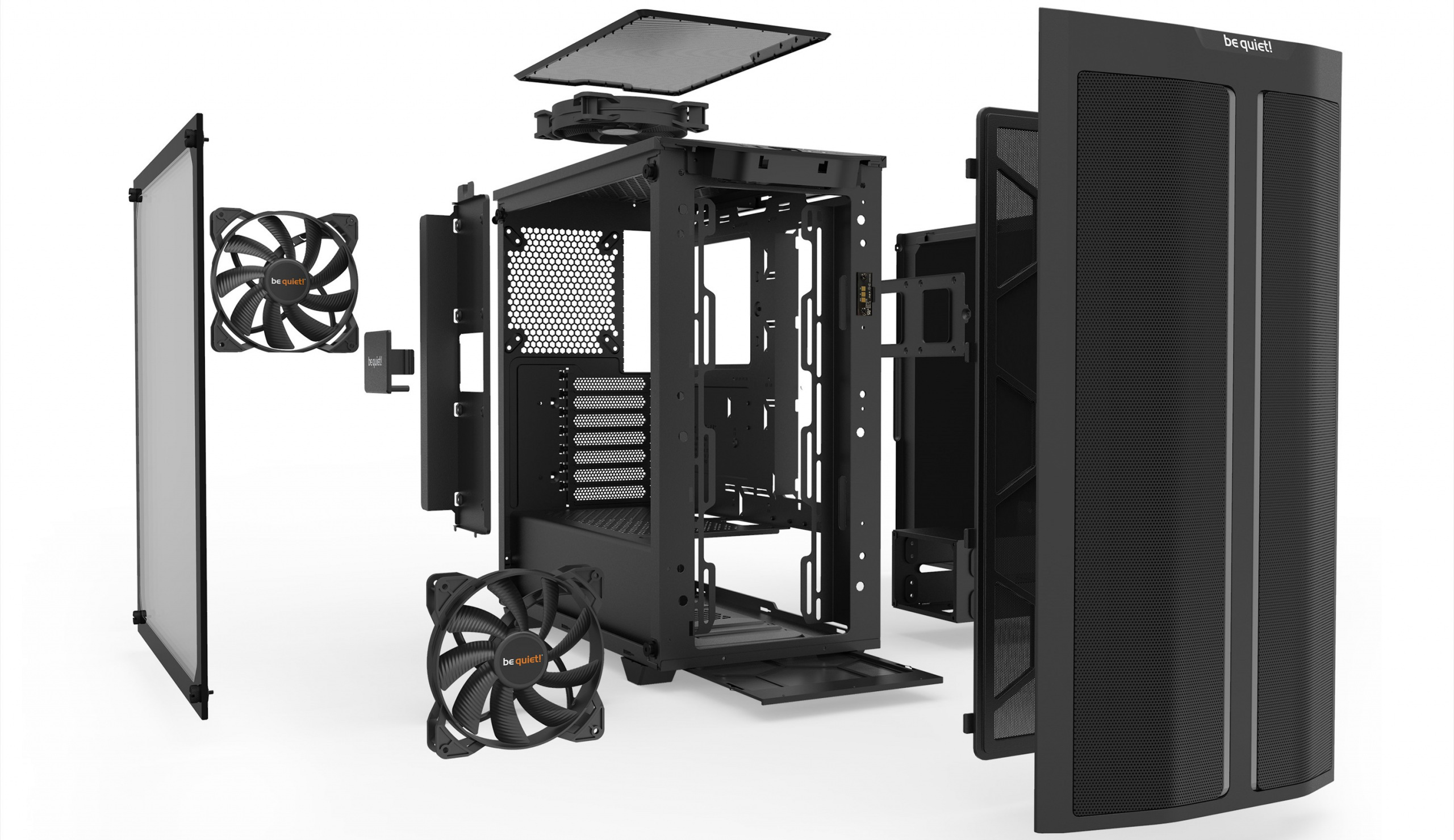 Obudowa do komputera be quiet! Pure Base 500DX Czarna z oknem ARGB Obudowa do komputera be quiet! Pure Base 500DX Czarna z oknem ARGB