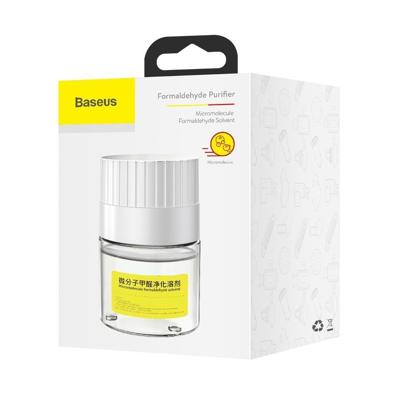 Wymienny wkład Baseus do samochodowego oczyszczacza powietrza (ACJHJ-A) Wymienny wkład Baseus do samochodowego oczyszczacza powietrza (ACJHJ-A)