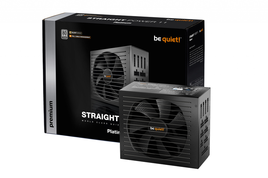 Zdjęcie produktu: Zasilacz be quiet! Straight Power 11 Platinum 1000W (BN309) Zdjęcie produktu: Zasilacz be quiet! Straight Power 11 Platinum 1000W (BN309)