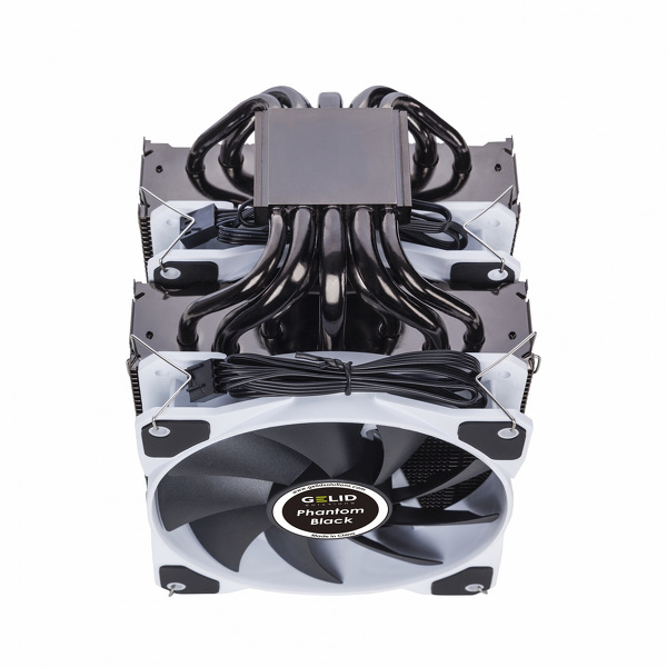 Zdjęcie produktu: Chłodzenie procesora Gelid Phantom Black Zdjęcie produktu: Chłodzenie procesora Gelid Phantom Black
