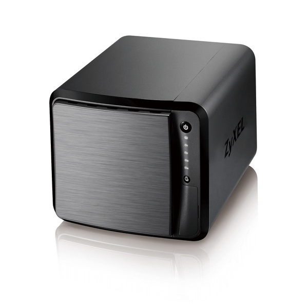 Zdjęcie produktu: Serwer NAS Zyxel 4-bay 3xUSB 1xGbE Dual Core 1.2 GHz 1GB RAM NAS542-EU0101F