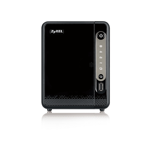 Zdjęcie produktu: Serwer NAS Zyxel 2-bay 3xUSB 1xGbE Dual Core 1.2 GHz 512 MB RAM NAS326-EU0101F