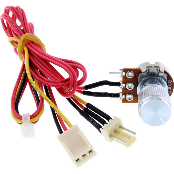 Inline 33806 Kontroler obrotów wentylatora komputeriowego z potencjometrem Inline 33806 Kontroler obrotów wentylatora komputeriowego z potencjometrem