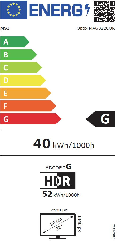 Monitor MSI Optix MAG322CQRV 32" QHD 1500R 300nits 144Hz Monitor MSI Optix MAG322CQRV 32" QHD 1500R 300nits 144Hz