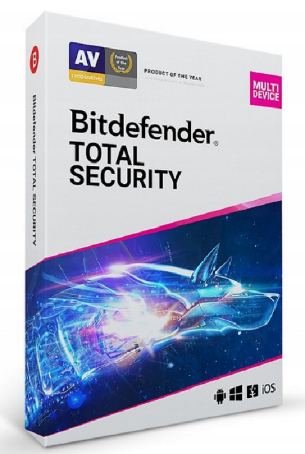 Zdjęcie produktu: Bitdefender Total Security 5 stan/24m