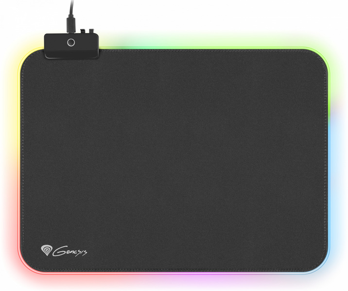 Zdjęcie produktu: Podkładka pod mysz Genesis Boron 500 M RGB, podświetlana Zdjęcie produktu: Podkładka pod mysz Genesis Boron 500 M RGB, podświetlana