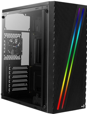 Miniatura produktu: Obudowa do komputera Aerocool PGS Streak A Black RGB Miniatura produktu: Obudowa do komputera Aerocool PGS Streak A Black RGB