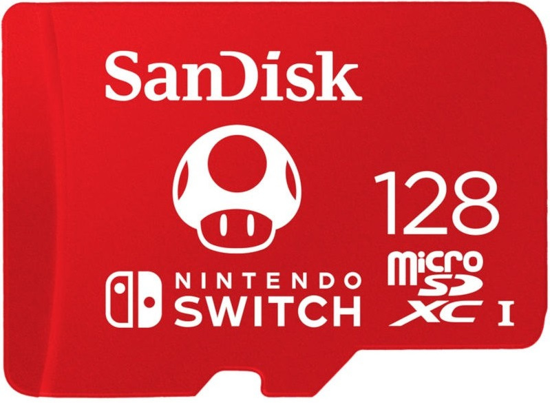 SanDisk Nintendo Switch microSDXC 128GB 100/90 MB/s A1 C10