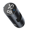 Miniatura zdjęcia: Transmiter FM Baseus Energy Column, Bluetooth 5.0, 2x USB, 3.1A, QC3.0 (szary) CCNLZ-0G Miniatura zdjęcia: Transmiter FM Baseus Energy Column, Bluetooth 5.0, 2x USB, 3.1A, QC3.0 (szary) CCNLZ-0G