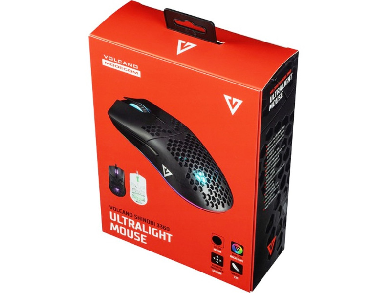 Zdjęcie produktu: Mysz Modecom Optyczna Volcano SHINOBI 3327 Biała