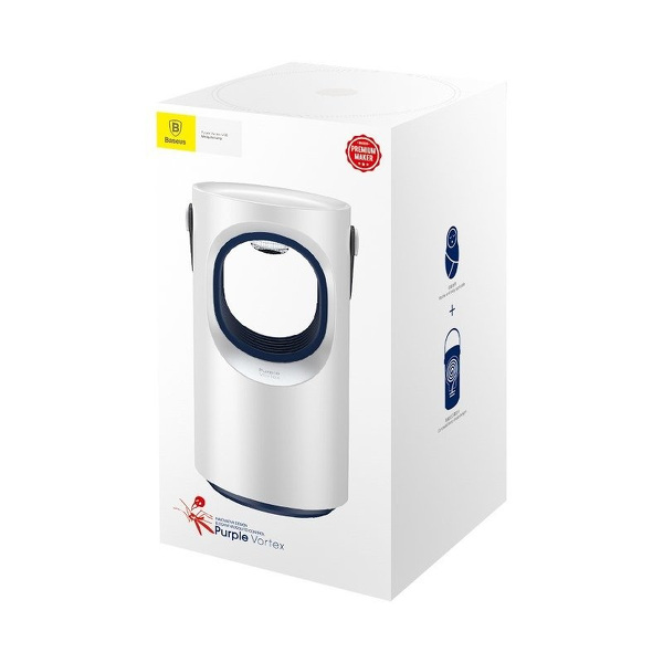 Zdjęcie produktu: Lampa owadobójcza Baseus Purple Vortex (biało-fioletowa) ACMWD-ZX02