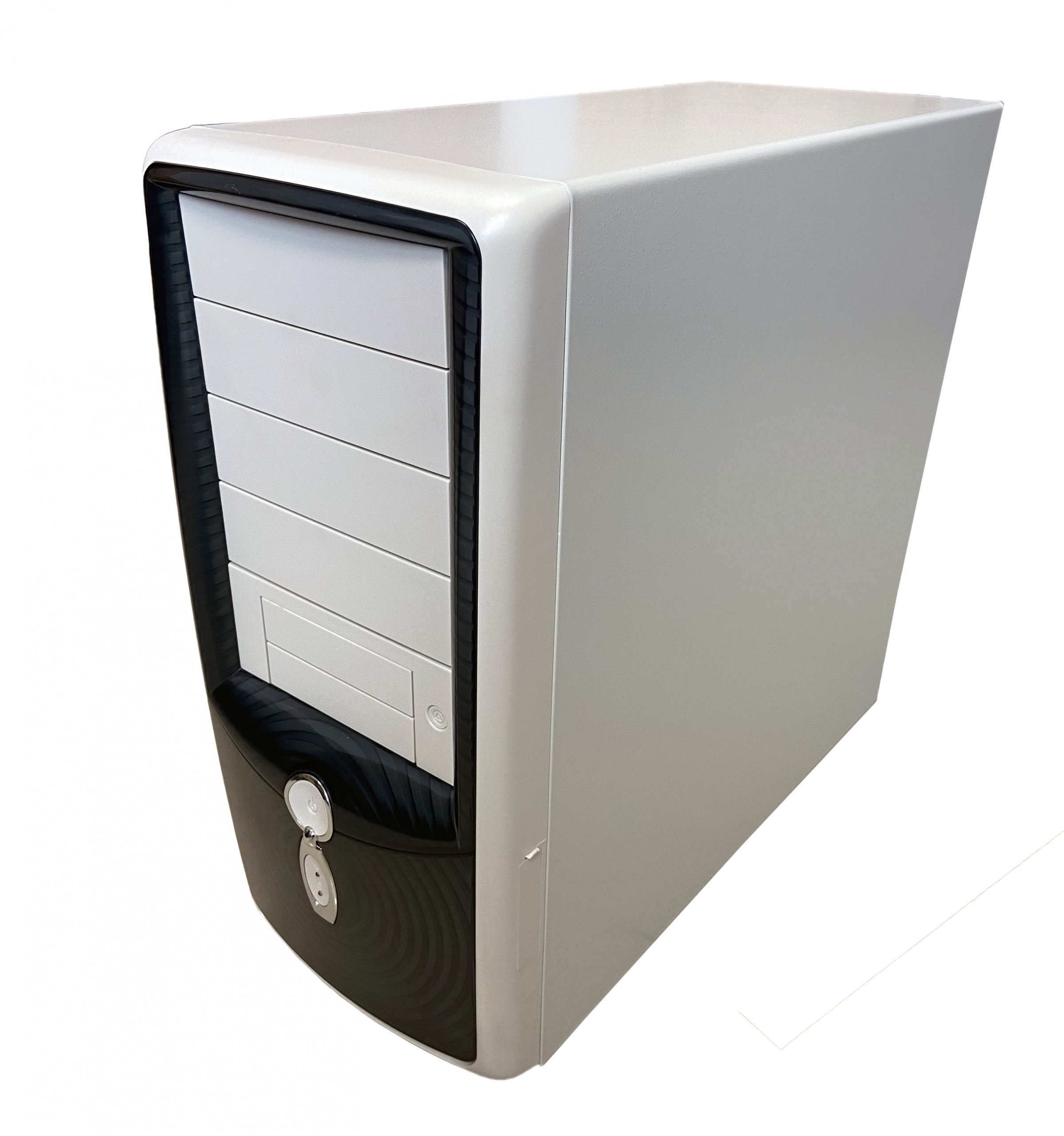 Obudowa do komputera ZH7117HB-G-P4 (czarno-biała)