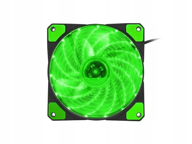 Wentylator Genesis Hydrion 120 Green LED 120mm
