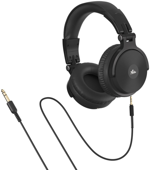 Zdjęcie produktu: Słuchawki Audictus Voyager z mikrofonem, czarne