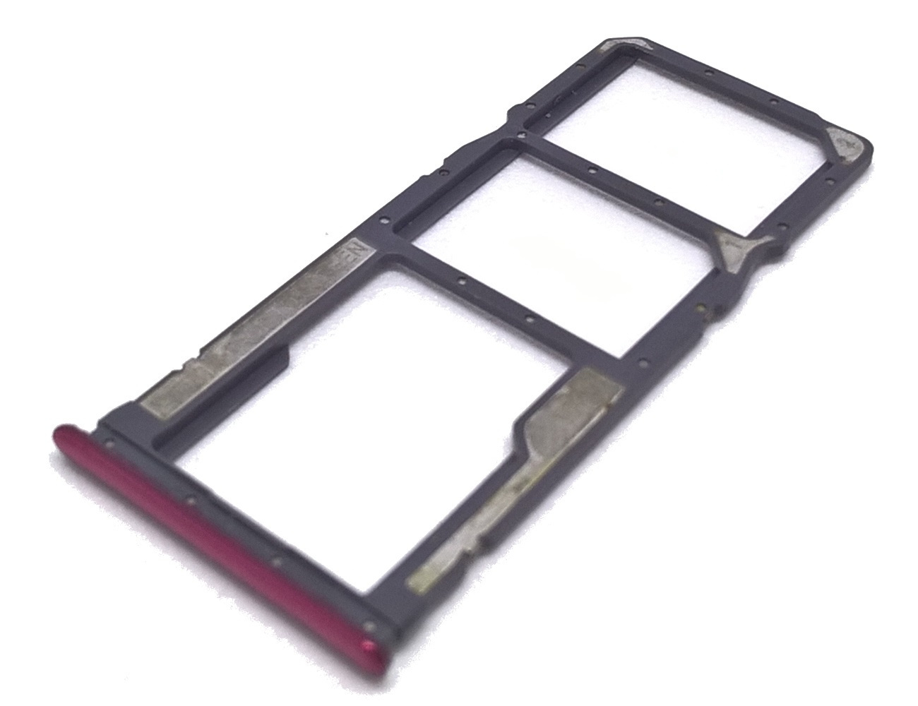 część serwisowa Xiaomi Redmi 7 Tacka Sim Czerwona