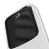 Miniatura zdjęcia: Powerbank Baseus Qpow z kablem TYP-C, 10000mAh, 3A, 15W - biały (PPQD-A02)