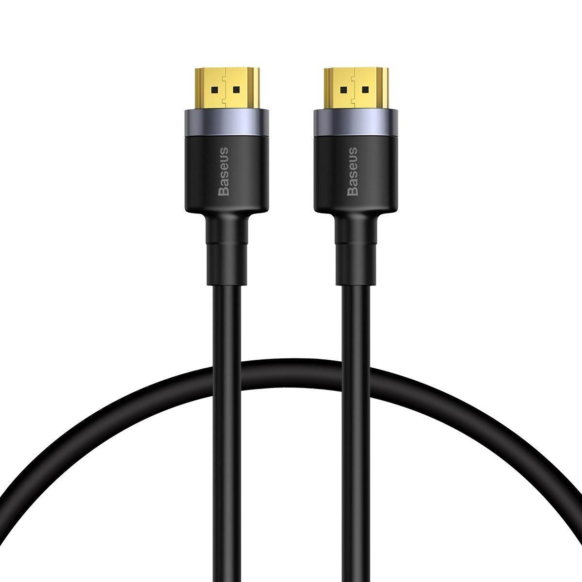 Kabel HDMI 2.0 Baseus Cafule, 4K, 3D, 1m (czarno-szary) (CADKLF-E01)