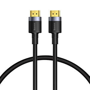 Miniatura produktu: Kabel HDMI 2.0 Baseus Cafule, 4K, 3D, 1m (czarno-szary) (CADKLF-E01)