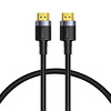Kabel HDMI 2.0 Baseus Cafule, 4K, 3D, 1m (czarno-szary) (CADKLF-E01)