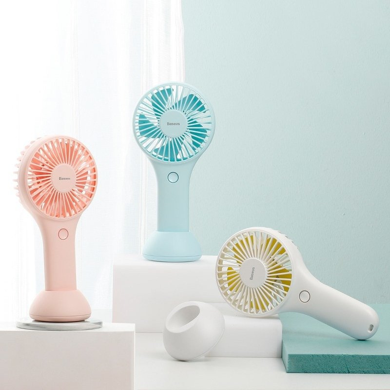 Wentylator przenośny kieszonkowy Baseus Bingo (biały) (CXBG-02)