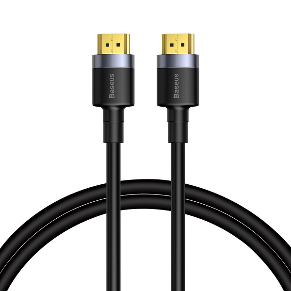 Zdjęcie produktu: Kabel HDMI 2.0 Baseus Cafule, 4K, 3D, 2m (czarno-szary) (CADKLF-F01) Zdjęcie produktu: Kabel HDMI 2.0 Baseus Cafule, 4K, 3D, 2m (czarno-szary) (CADKLF-F01)